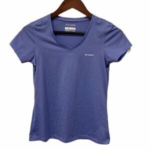 Columbia Omni-Wick Purple Shirt- Size XS